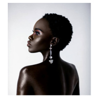 Fotografie Clean & Serene Bare Back Black, Phil Halfmann, 40 × 40 cm