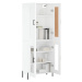 vidaXL Skříň highboard bílá 69,5 x 34 x 180 cm kompozitní dřevo