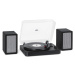 Auna TT-Play SE, gramofon, protiprachový kryt, Bluetooth, 33/45/78 otáček za minutu, pitch