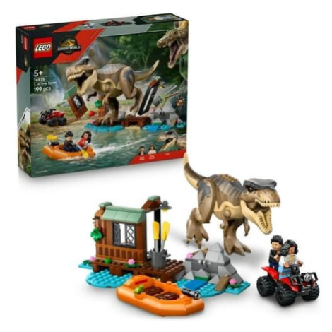 Lego Jurassic World 76975 T-rex a útěk po řece