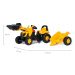 Šlapací traktor JCB se lžící a přívěsem Rolly Toys 023837