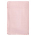 Růžová bavlněná dětská deka 120x120 cm Bebemarin – Mijolnir