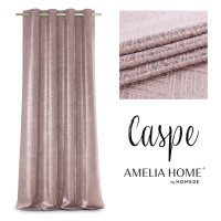 Závěs AmeliaHome CASPE pudrově růžový
