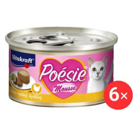 Vitakraft Cat mokré krmivo Poésie Mousse kuřecí 6 × 85 g