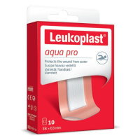 Leukoplast Aqua Pro Náplast voděodolná 38 x 63 mm 10 ks