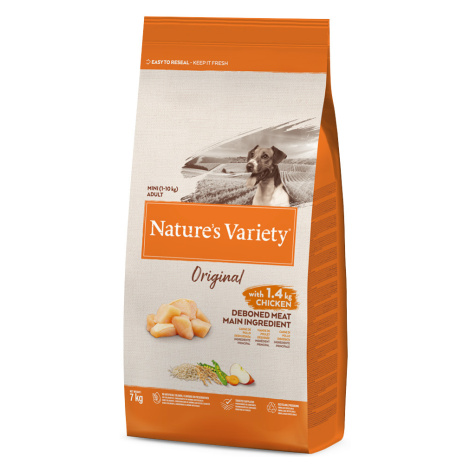 Nature's Variety Original Mini Adult kuřecí - výhodné balení: 2 x 7 kg Nature’s Variety
