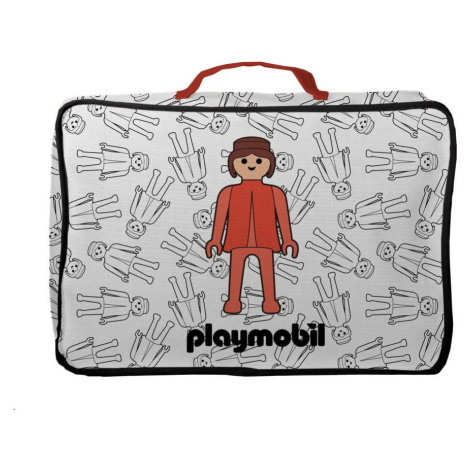 Bílý látkový dětský organizér na hračky 25x11x36 cm Everywhere – Playmobil