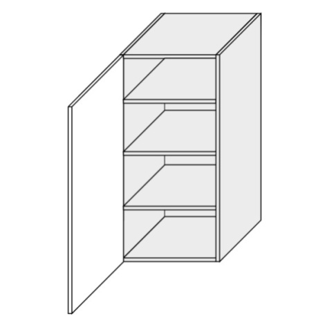 ArtExt Kuchyňská skříňka horní vysoká ESSEN | W4 40 Barva korpusu: Grey