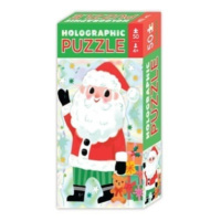 Puzzle holografické Santa 50 Crocodile Creek