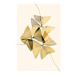 Ilustrace Beautiful dried flowers on yellow background, andersboman, 26.7x40 cm