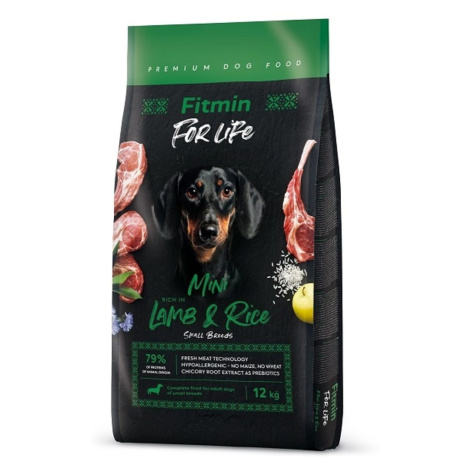 Fitmin Dog For Life Lamb &amp; Rice Mini 12 kg
