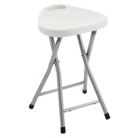 Koupelnová stolička 30x46,5x29,3 cm, bílá CO75