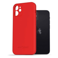 AlzaGuard Matte TPU Case pro iPhone 12 Mini červený