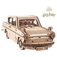 Ugears 3D dřevěné mechanické puzzle Harry Potter Létající Ford Anglia