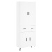 vidaXL Skříň highboard bílá 69,5 x 34 x 180 cm kompozitní dřevo