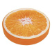 BELLATEX s.r.o. Sedák ORESTE kulatý 38 × 6cm 38/129 pomeranč