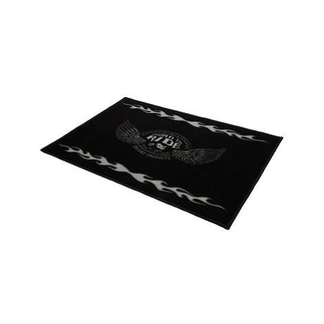 OXFORD rohožka před vstupní dveře FLAME šedá/černá, rozměr 90 x 60 cm