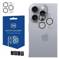 Ochranné sklo 3MK Lens Pro Full Cover iPhone 16 Pro/ 16 Pro Max ()