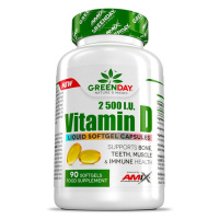 Amix Nutrition Vitamin D 2500 I.U. - 90 kapslí