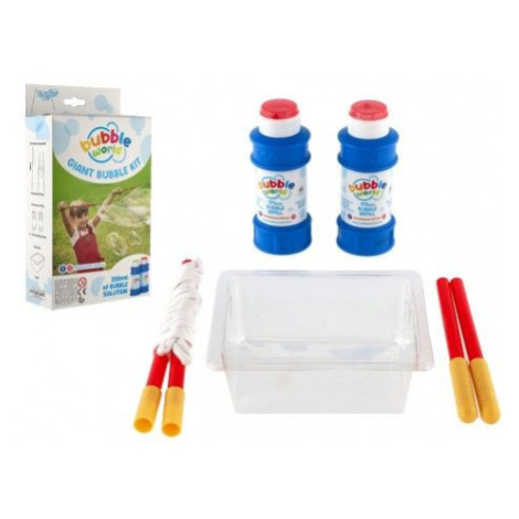 Bublifuk sada - tvoření profesionálních bublin +náplň 350 ml Teddies