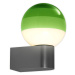 Marset Nástěnné svítidlo LED MARSET Dipping Light A1, zelená/šedá