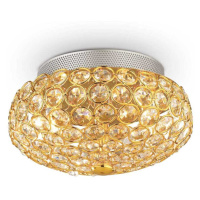 Ideal Lux KING PL3 ORO SVÍTIDLO NÁSTĚNNÉ/STROPNÍ 075402