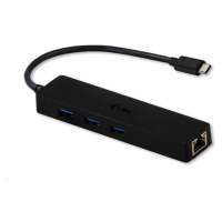 i-tec USB-C 3.1 Slim 3-portový HUB + RJ-45