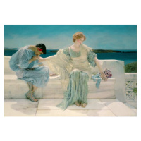 Obrazová reprodukce Ask me no more, 1906, Alma-Tadema, Lawrence, 40 × 26.7 cm