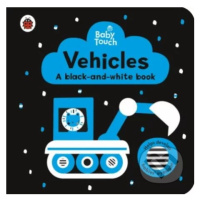 Baby Touch: Vehicles (A black-and-white book) - Lemon Ribbon Studio (ilustrátor) - kniha z kateg