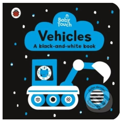 Baby Touch: Vehicles (A black-and-white book) - Lemon Ribbon Studio (ilustrátor) - kniha z kateg