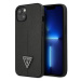 Kryt Guess GUHCP13SPSATLK iPhone 13 mini 5,4" black hardcase SaffianoTriangle Logo (GUHCP13SPSAT