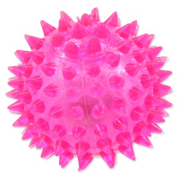Dog Fantasy Hračka míček LED růžový 6 cm