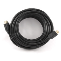 Kabel CABLEXPERT CC-HDMI4-7.5M HDMI-HDMI 7m, 1.4, M/M stíněný, zlacené kontakty, černý