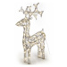 Nexos 5951 Vánoční LED dekorace - sob - 100cm, teple bílá