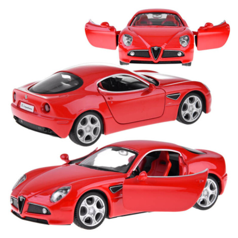 mamido Kovové autíčko Alfa Romeo 8C Competizione 1:32 s efekty