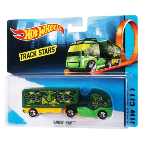 Hot wheels tahač haulin´heat, mattel bfm72