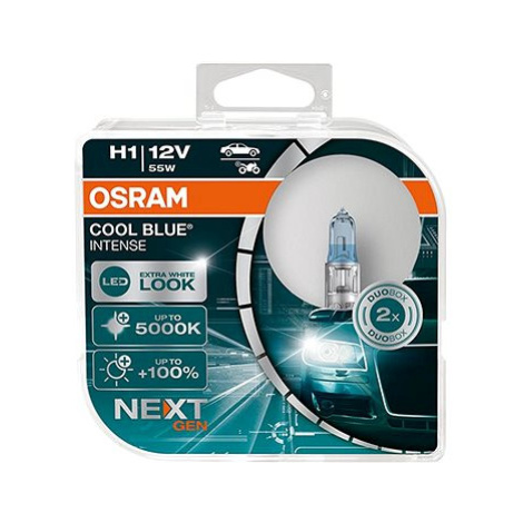 OSRAM H1 Cool Blue Intense, 12V, 55W, P14,5s, Duobox