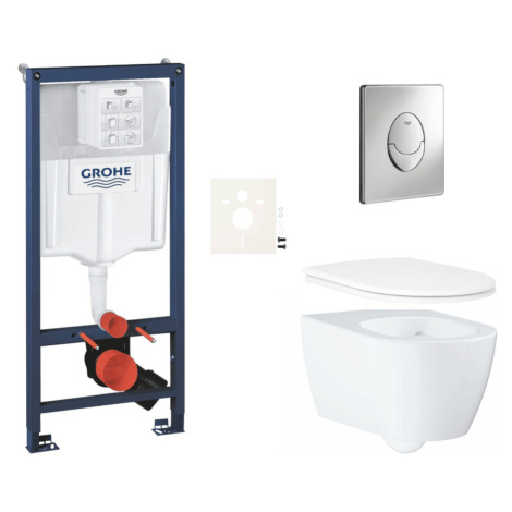 Závěsný wc set do lehkých stěn / předstěnová montáž Grohe Essence SIKOGRSESSA