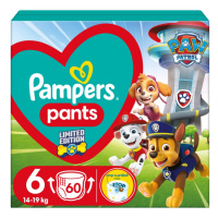 Pampers Pants vel. 6 14-19 kg plenkové kalhotky 60 ks