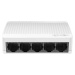 Tenda S105 5-Port Mini Eco Fast Ethernet Switch, 10/100 Mb/s, Desktop