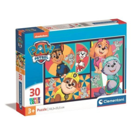 Clementoni Puzzle 30 dílků Tlapková patrola