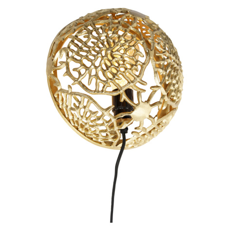 Nástěnná lampa ve stylu Art Deco zlatá - Maro QAZQA