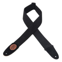 Levys MSSC8 Cotton Guitar Strap Black