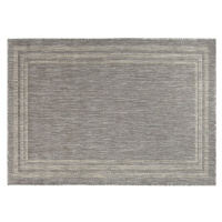 Venkovní vzorovaný koberec PANAMA 2778 šedá 120x170 cm, 160x230 cm Mybesthome Rozměr: 160x230 cm