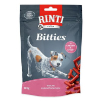 Pochoutka RINTI Extra Bitties kuře + karotka + špenát 100 g