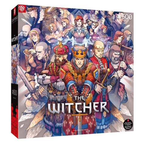 Good Loot Gaming The Witcher Northern Realms 500 dílků