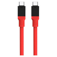 Tactical Fat Man kabel USB-C/USB-C (1m) červený