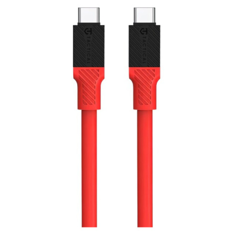 Tactical Fat Man kabel USB-C/USB-C (1m) červený