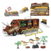 Dinosauří náklaďák s odpalovacím zařízením a autíčky