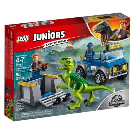 Lego® jurassic world 10757 vozidlo pro záchranu raptora